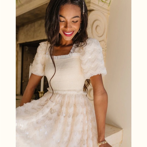 STUNNING Sequined Plus Size Dress New 4X - Picture 3 of 8